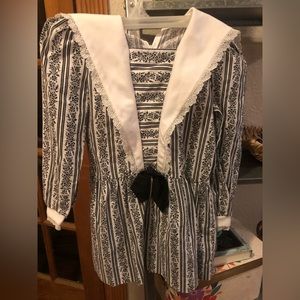 Vintage Polly Flinders smocked dress size 6x